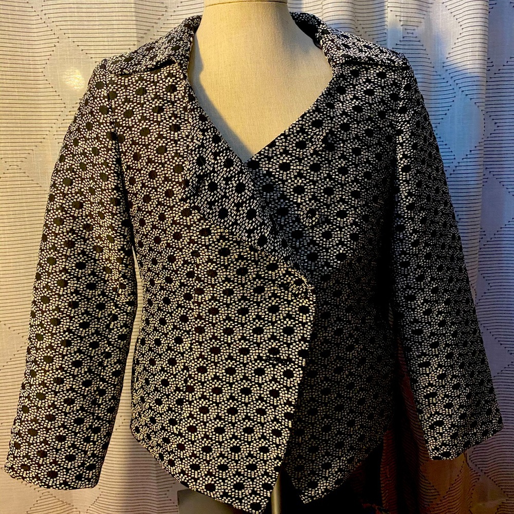 Black and White Blazer